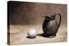 Milk Jug and Egg II-James Gillick-Stretched Canvas