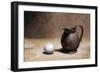 Milk Jug and Egg II-James Gillick-Framed Giclee Print