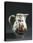 Milk Jug Decorated with Courtly Scenes Inspired by Works of Antoine Watteau, Porcelain, 1750-null-Stretched Canvas