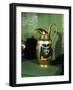 Milk Jug with Greyhounds-null-Framed Giclee Print