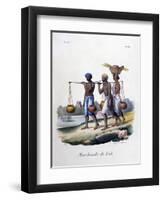 Milk Merchants, 1828-Marlet et Cie-Framed Giclee Print