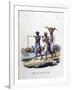 Milk Merchants, 1828-Marlet et Cie-Framed Giclee Print