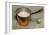 Milk Pan and Quail Egg, 2011-James Gillick-Framed Giclee Print