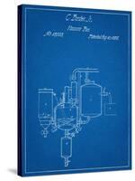 Milk Pasteurization Patent 1856-null-Stretched Canvas