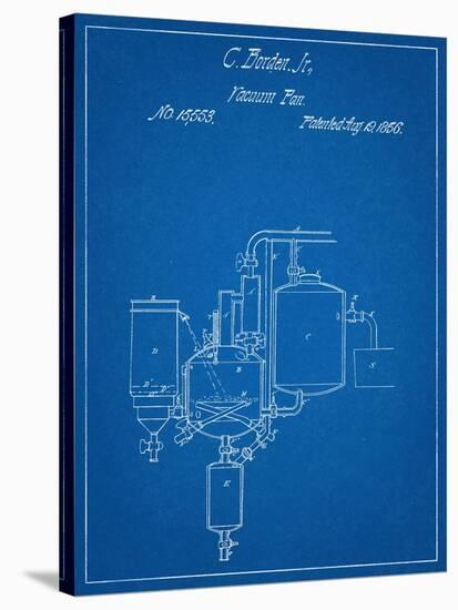 Milk Pasteurization Patent 1856-null-Stretched Canvas