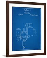 Milk Pasteurization Patent 1856-null-Framed Art Print