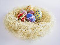 Easter Eggs in a Nest-Milk Photographie-Photographic Print