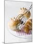 Milk Rolls and Croissant with Cake Tongs-Caroline Martin-Mounted Photographic Print