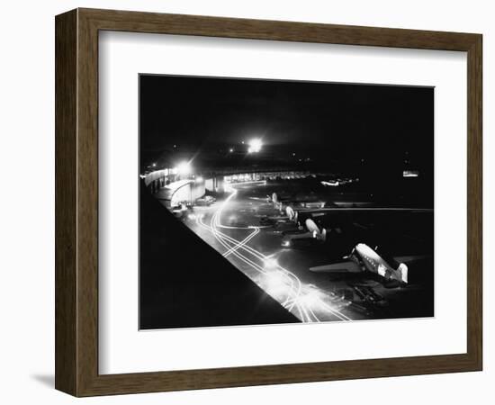 Milk Run During Berlin Airlift-null-Framed Photographic Print