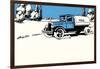 Milk Truck-Margaret Hoopes-Framed Art Print