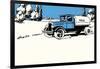 Milk Truck-Margaret Hoopes-Framed Art Print