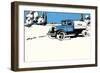 Milk Truck-Margaret Hoopes-Framed Art Print