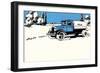 Milk Truck-Margaret Hoopes-Framed Art Print