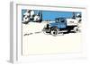 Milk Truck-Margaret Hoopes-Framed Art Print