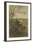 Milkcows-Anton Mauve-Framed Art Print