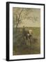 Milkcows-Anton Mauve-Framed Art Print