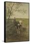 Milkcows-Anton Mauve-Framed Stretched Canvas