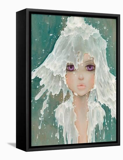 Milkfall-Camilla D'Errico-Framed Stretched Canvas