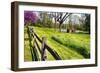 Milkhouse with a Pond-George Oze-Framed Photographic Print