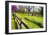 Milkhouse with a Pond-George Oze-Framed Photographic Print