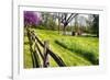 Milkhouse with a Pond-George Oze-Framed Photographic Print