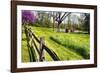 Milkhouse with a Pond-George Oze-Framed Photographic Print