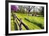 Milkhouse with a Pond-George Oze-Framed Photographic Print