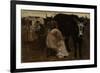 Milking, 1875-Winslow Homer-Framed Giclee Print