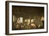 Milking in Winter-Jan van Gool-Framed Giclee Print