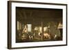 Milking in Winter-Jan van Gool-Framed Giclee Print