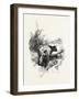 Milking the Cow, Canada, Nineteenth Century-null-Framed Giclee Print