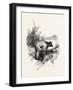 Milking the Cow, Canada, Nineteenth Century-null-Framed Giclee Print