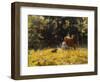 Milking Time, 1889-Charles Courtney Curran-Framed Giclee Print