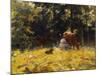 Milking Time, 1889-Charles Courtney Curran-Mounted Giclee Print