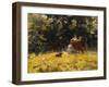 Milking Time, 1889-Charles Courtney Curran-Framed Giclee Print