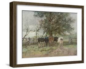 Milking Time, c1858-1888, (1906-7)-Anton Mauve-Framed Giclee Print