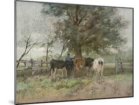 Milking Time, c1858-1888, (1906-7)-Anton Mauve-Mounted Giclee Print
