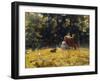 Milking Time-Charles Courtney Curran-Framed Giclee Print