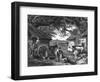 Milking Time-null-Framed Art Print