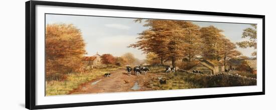 Milking Time-Bill Makinson-Framed Giclee Print