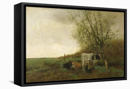 Milking Time-Willem Maris-Framed Stretched Canvas