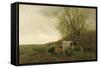 Milking Time-Willem Maris-Framed Stretched Canvas