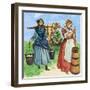 Milking-Peter Jackson-Framed Premium Giclee Print