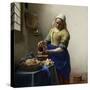 Milkmaid-Johannes Vermeer-Stretched Canvas