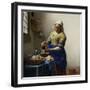 Milkmaid-Johannes Vermeer-Framed Premium Giclee Print