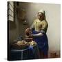 Milkmaid-Johannes Vermeer-Stretched Canvas