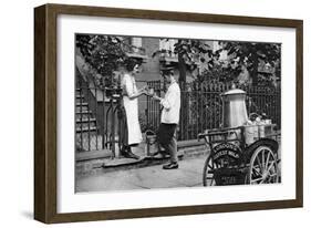 Milkman, North London, 1926-1927-McLeish-Framed Giclee Print