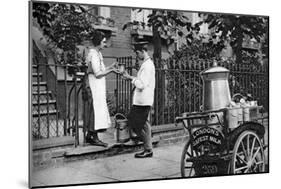 Milkman, North London, 1926-1927-McLeish-Mounted Giclee Print