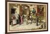 Milkman's Wagon-null-Framed Giclee Print