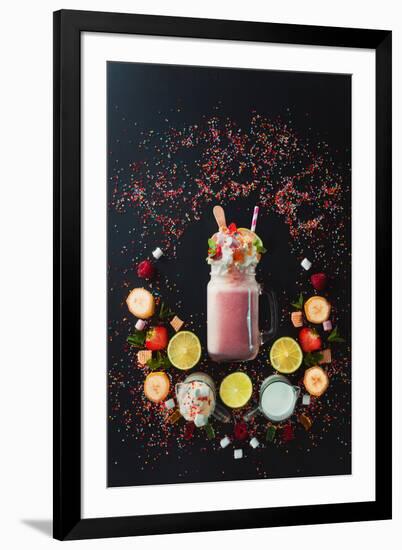 Milkshake Vignette-Dina Belenko-Framed Photographic Print